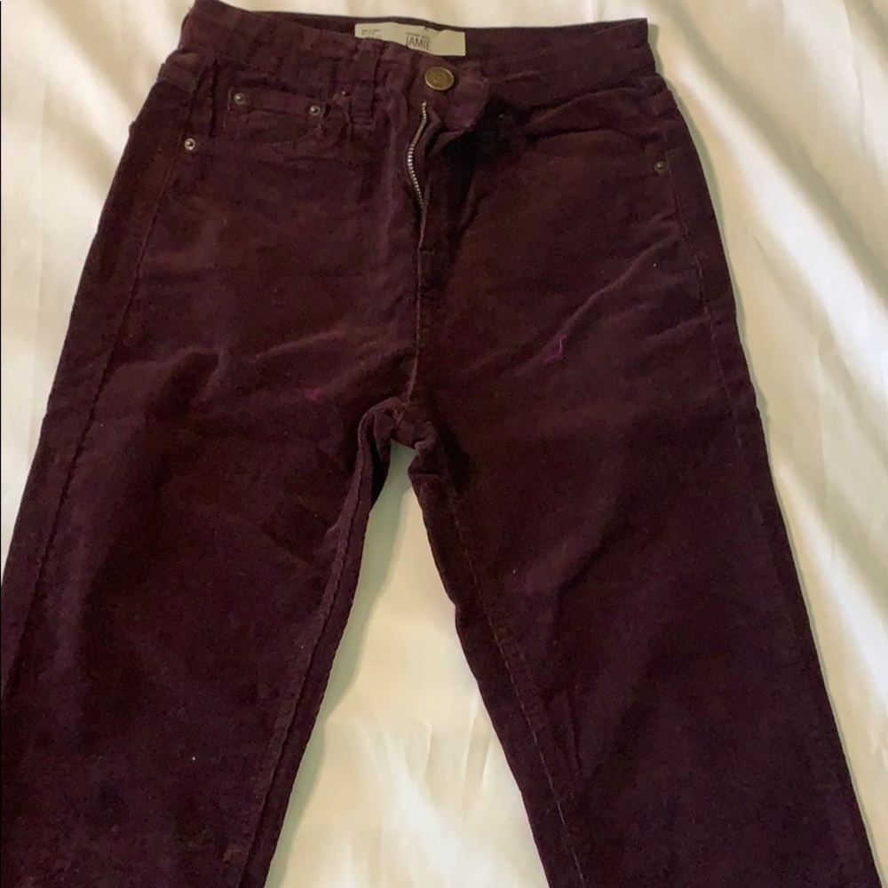 Corduroy jeans